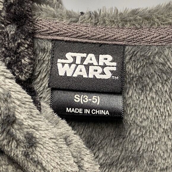 Star Wars Darth Vader Soft Fleece Hoodie Kids Sz Small 18" Across 23" Length - Picture 2 of 6